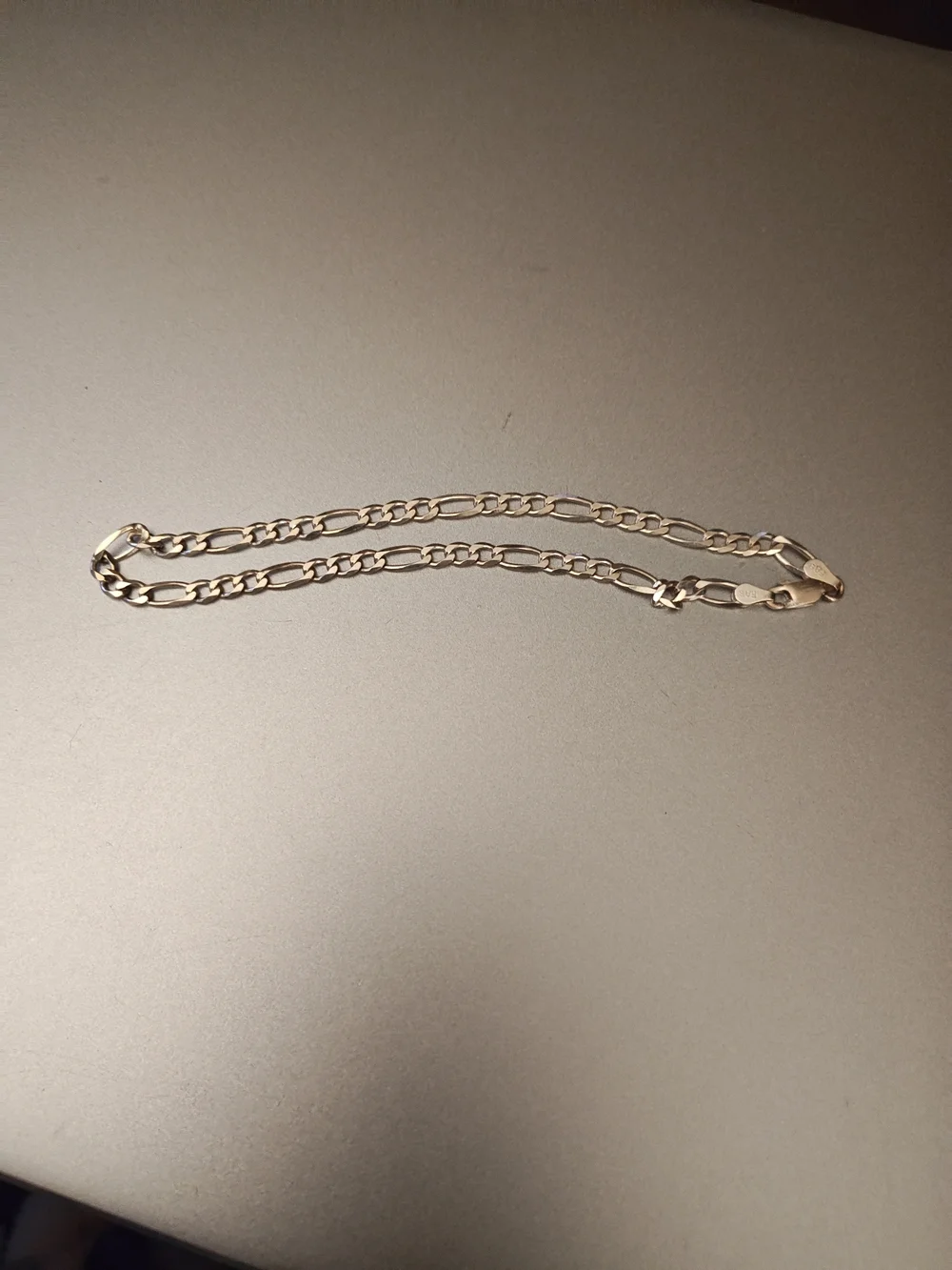 Classic Figaro Chain Bracelet Silver